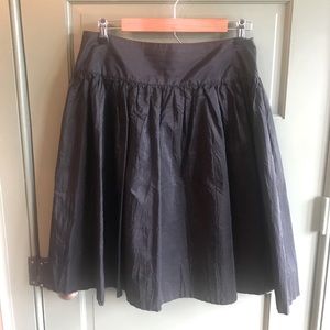 Isaac Mizrahi Black A-Line Skirt